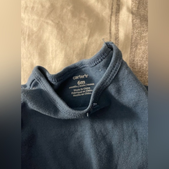 Carter’s | brown floral corduroy 3-piece dress outfit set | 6 mo - Picture 3 of 8